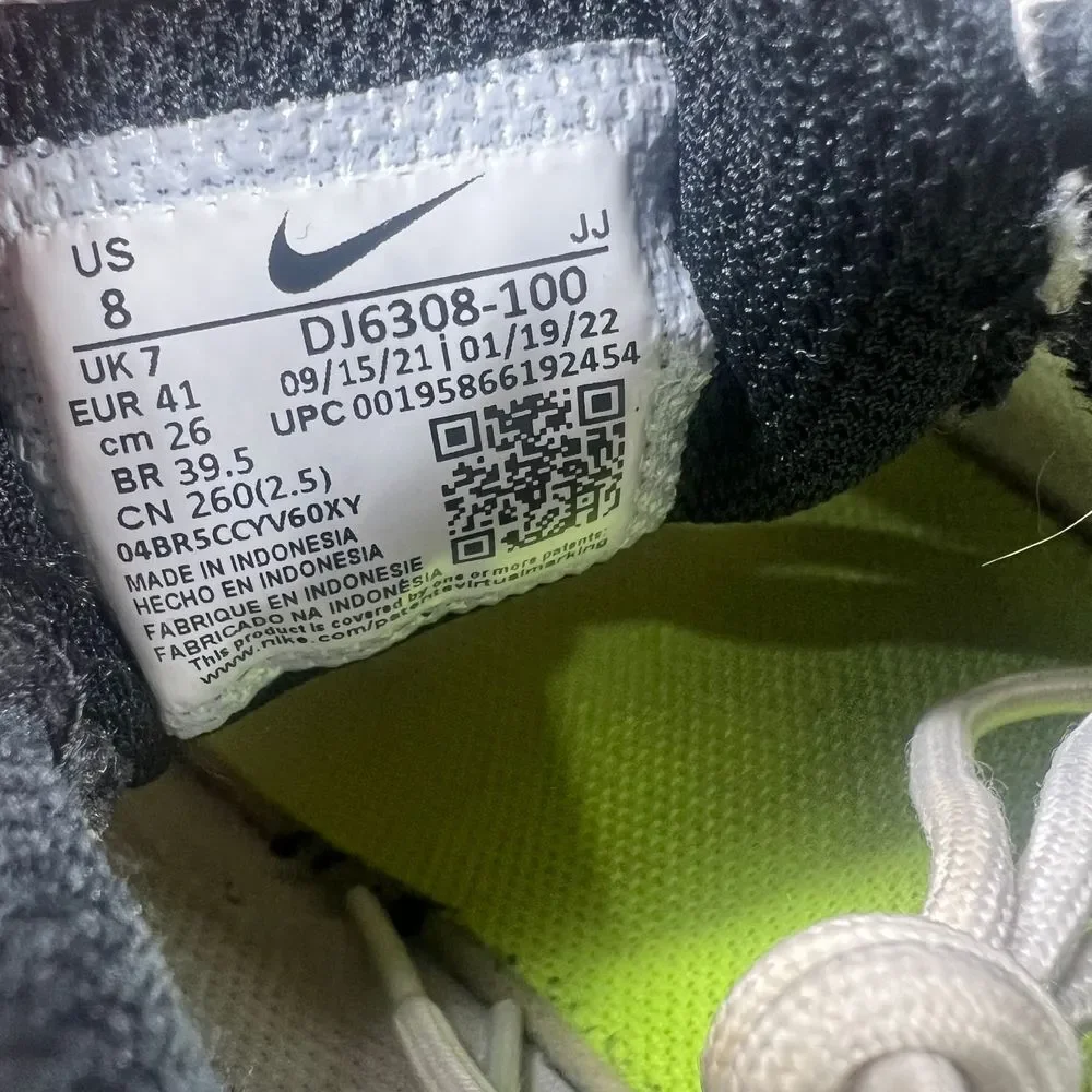 NIKE CRATER IMPACT‎ SE CASUAL SHOES DJ6308-100 /LIGHT BONE-SAIL-VOLT Womens 8